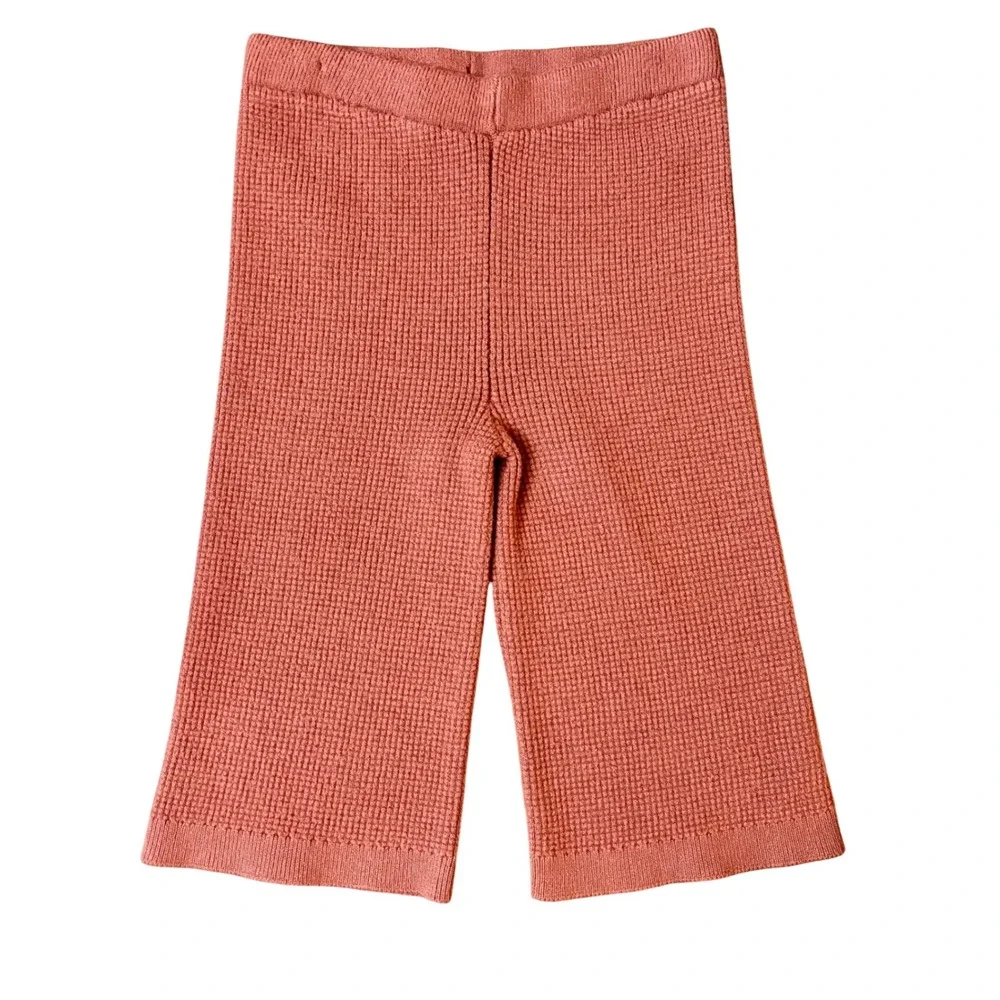 Modern Moments Toddler Henley Sweater‎ & Wide-Leg Pant Stretch 2-Piece Set 18m